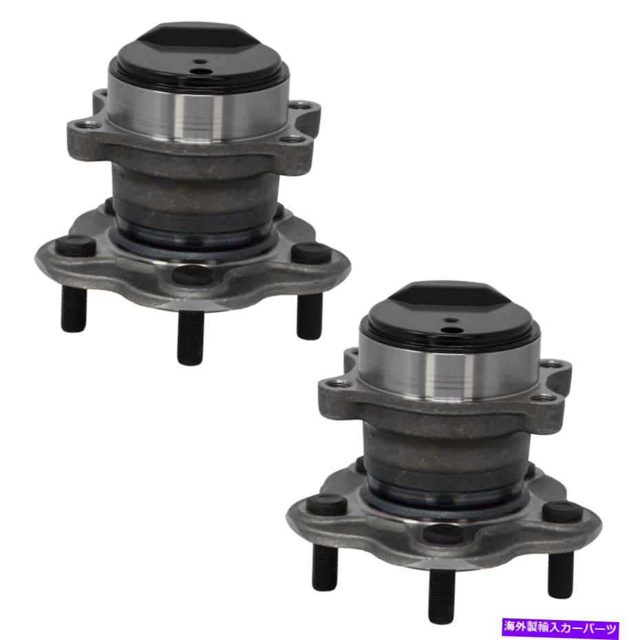 Wheel Hub Bearing 2PCS 2013-2017リーフリアホイールベアリングハブアセンブリ 2pcs 2013-2017 Leaf Rear Wheel Bearing Hub Assembly【並行輸入品】