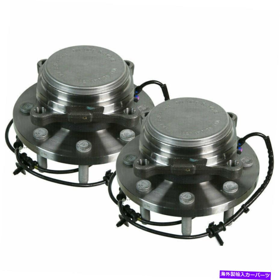 Wheel Hub Bearing ペア2 2012年2013年2014 RAM 2500 3500 2WDのペア2フロントホイールベアリングとハブアセンブリ Pair 2 Front Wheel Bearing and Hub Assembly for 2012 2013 2014 Ram 2500 3500 2WD【並行輸入品】