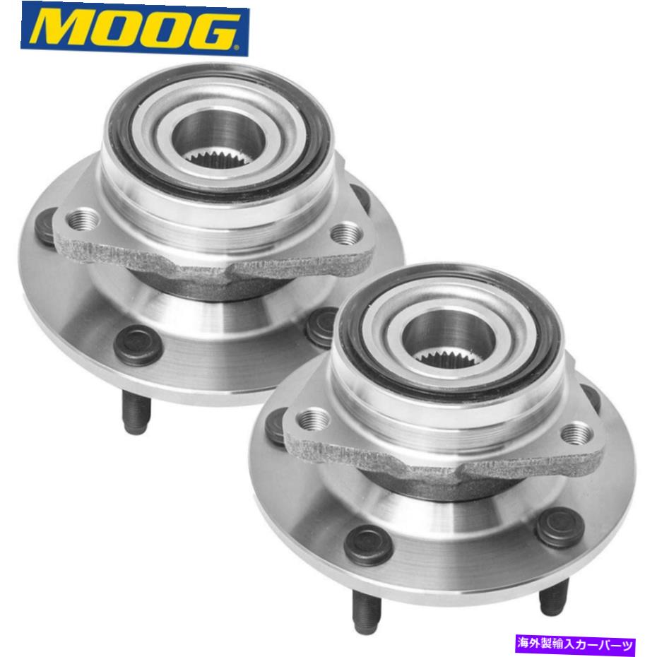 Wheel Hub Bearing 4WD MOOG（2）94 -99 DODGE RAM 1500 515006 T4の前輪ベアリングとハブ 4WD MOOG (2) Front Wheel Bearing & Hub for 94 -99 Dodge Ram 1500 515006 T4【並行輸入品】