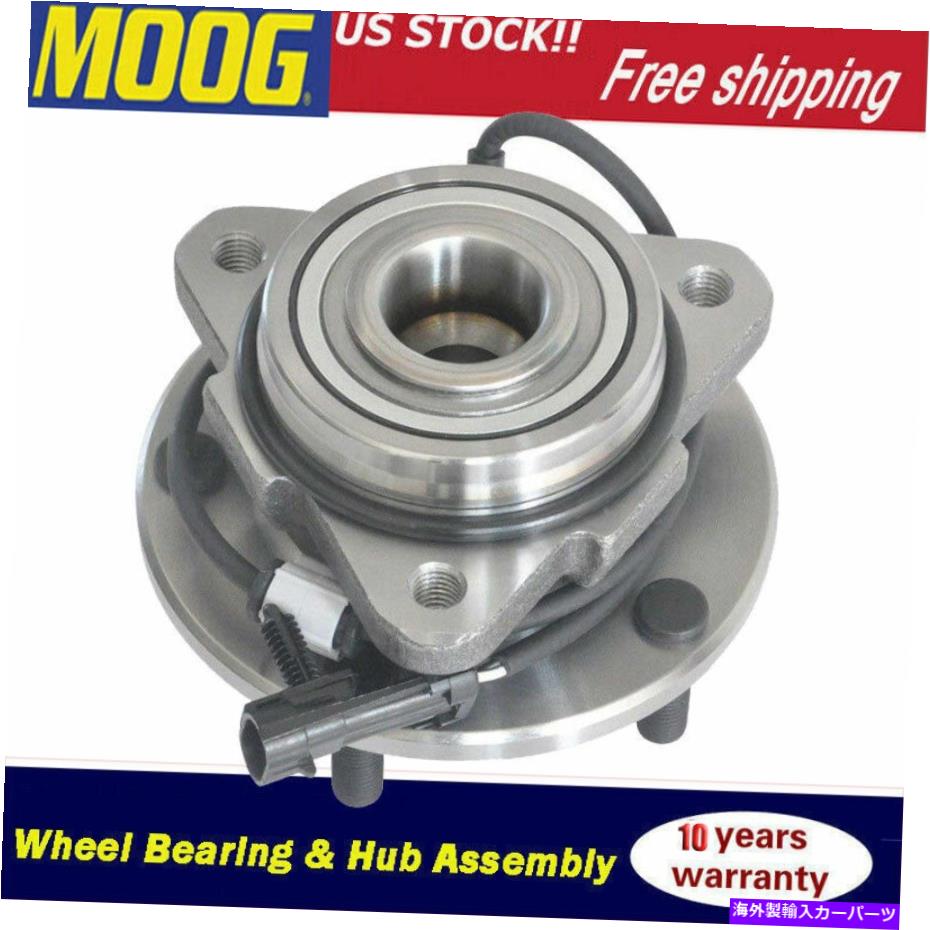Wheel Hub Bearing 2WDフロントホイールベアリング＆ハブアセンブリシボレーブレザーGMCジミー5ラグw/腹筋 2WD Front Wheel Bearing & Hub Assembly For Chevy Blazer GMC Jimmy 5 Lug W/ABS【並行輸入品】