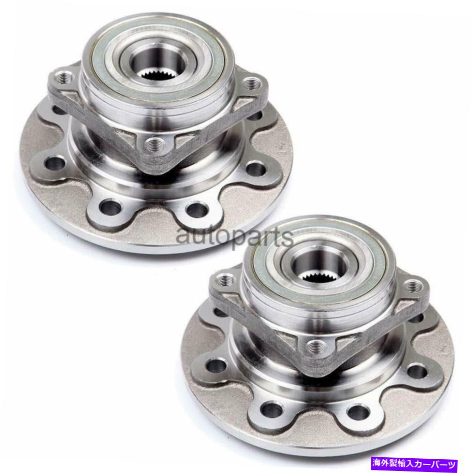 Wheel Hub Bearing 1994-1999 RAM 2500 4WD 8ラグS7のフロントハブベアリングアセンブリペア2 Front hub bearing assembly Pair 2 For 1994-1999 Ram 2500 4WD 8-Lugs S7【並行輸入品】