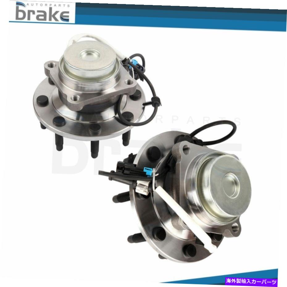 Wheel Hub Bearing 2 xシボレーエクスプレスGMC Savana 2500 3500 4500 2.8L用の前輪ベアリングハブ 2 X Front Wheel Bearing Hub For Chevy Express Gmc Savana 2500 3500 4500 2.8L【並行輸入品】