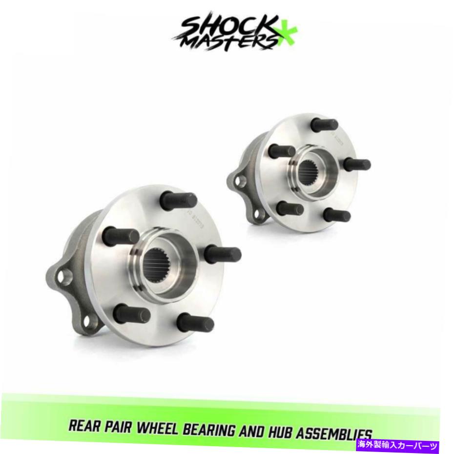 Wheel Hub Bearing 2005年から2009年のスバルアウトバックAWDのリアペアホイールベアリングとハブアセンブリ Rear Pair Wheel Bearing & Hub Assembly For 2005-2009 Subaru Outback AWD【並行輸入品】