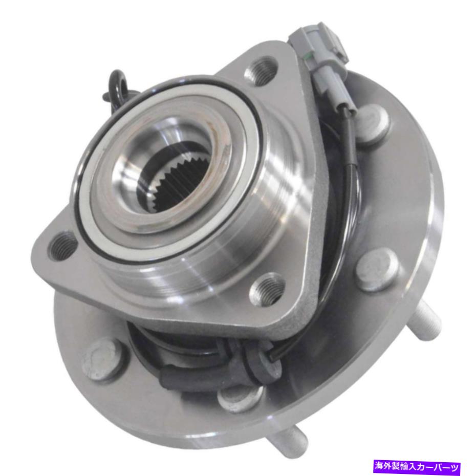 Wheel Hub Bearing インフィニティQX56/日産アルマダパスファインダーの1x前輪ハブとベアリングアセンブリ 1x Front Wheel Hub & Bearing Assembly For Infiniti QX56/Nissan Armada Pathfinder【並行輸入品】