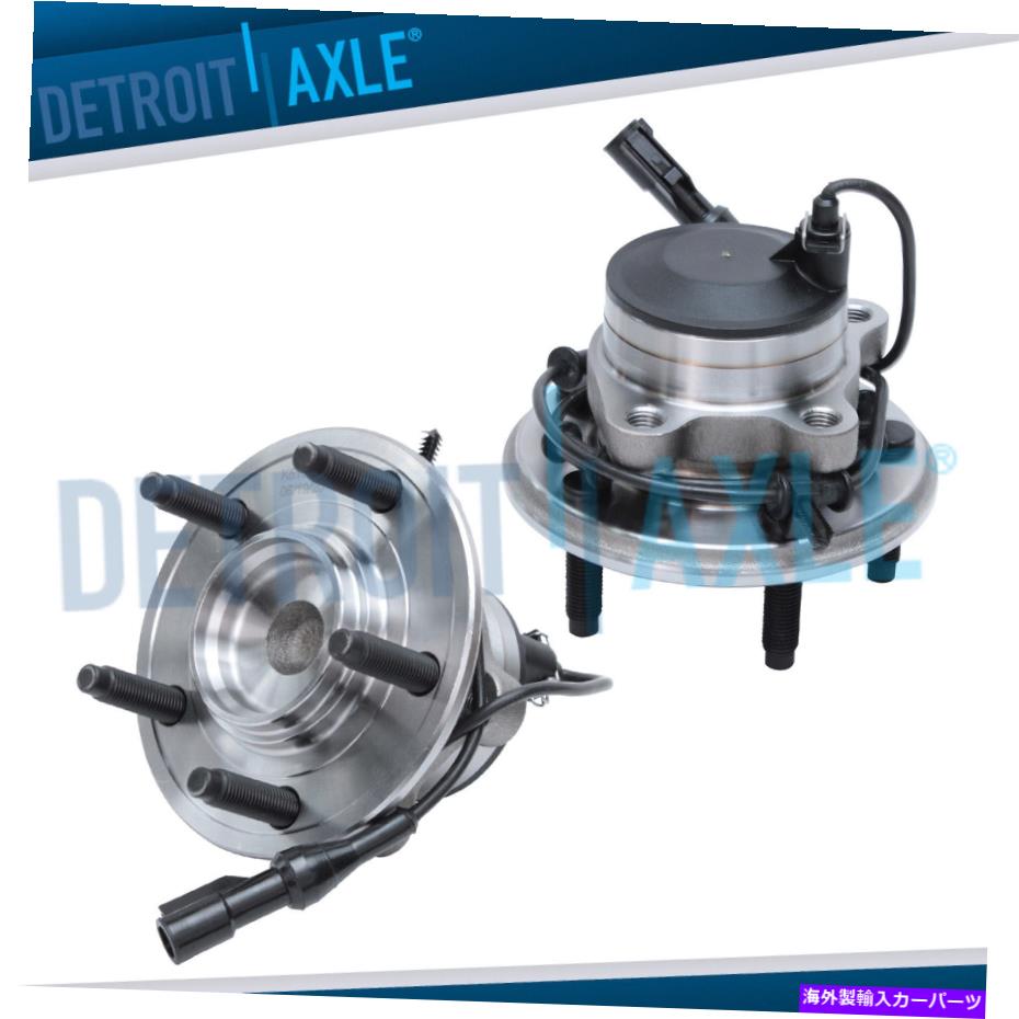 Wheel Hub Bearing 2000 2001 2002 2003 2004 2005-2008ジャガーSタイプの2つの前輪ベアリングハブ 2 Front Wheel Bearing Hub for 2000 2001 2002 2003 2004 2005 - 2008 Jaguar S-Type【並行輸入品】