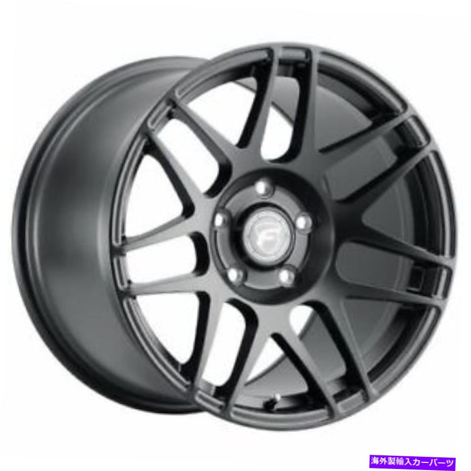 ホイール　４本セット 15x10 forgestar f372 f14ドラッグサテンブラックホイール5x115（22mm）セット4 15x10 Forgestar F372 F14 Drag Satin Black Wheels 5x115 (22mm) Set of 4【並行輸入品】