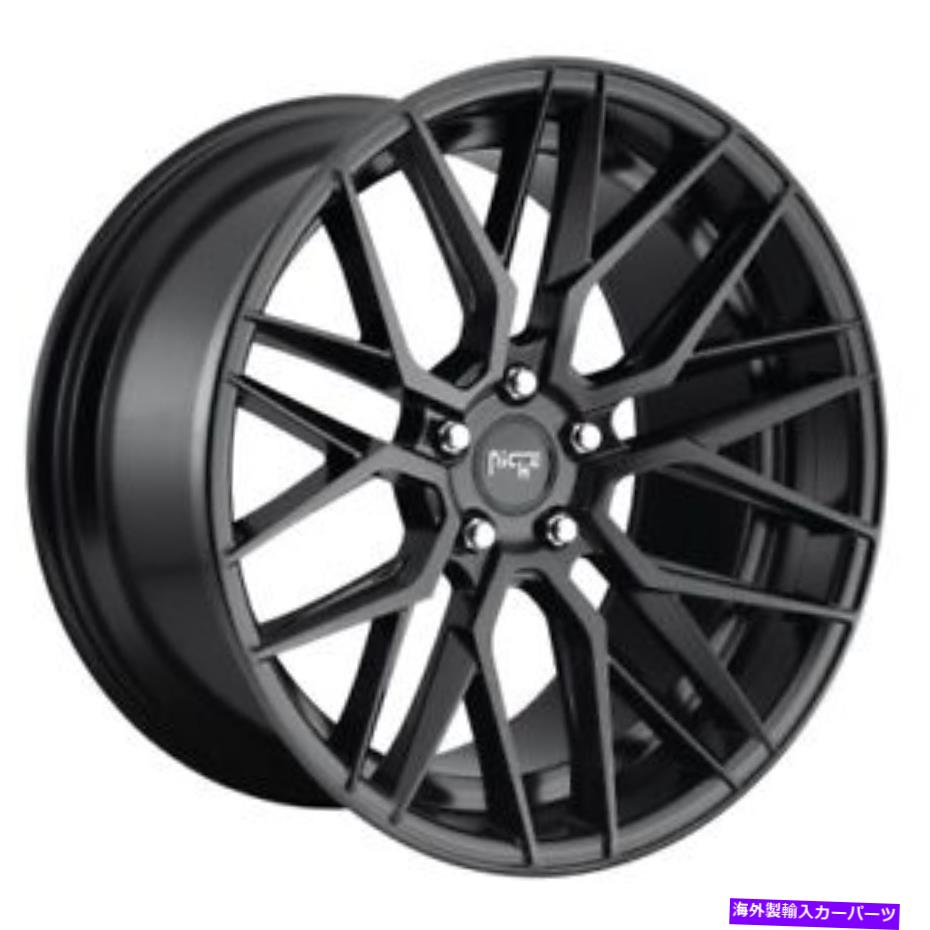 ホイール　４本セット 18x8 M190ニッチガンママットブラックホイール5x4.5（40mm）セット4のセット 18x8 M190 Niche Gamma Matte Black Wheels 5x4.5 (40mm) Set of 4【並行輸入品】 322,146円