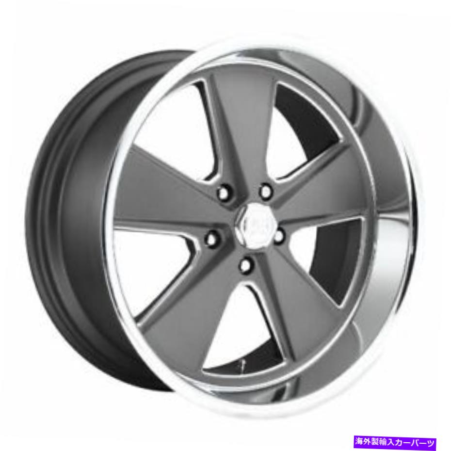 ホイール　４本セット 18x8 US Mags U120 Roadster Matte Gunmetal Wheels 5x4.75（1mm）セット4 18x8 US Mags U120 Roadster Matte Gunmetal Wheels 5x4.75 (1mm) Set of 4【並行輸入品】 322,146円