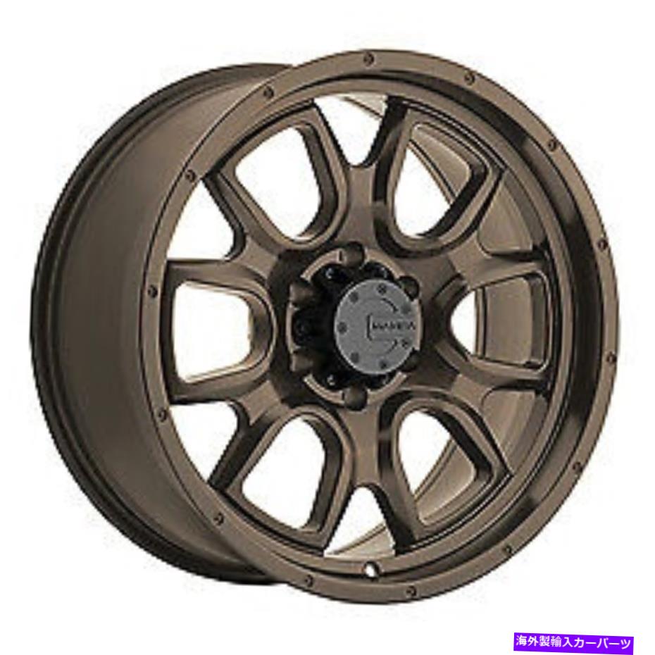 ホイール　４本セット 17x9 MAMBA 591BZ M19ブロンズホイール6x5.5（-12mm）セット4 17x9 Mamba 591BZ M19 Bronze Wheels 6x5.5 (-12mm) Set of 4【並行輸入品】