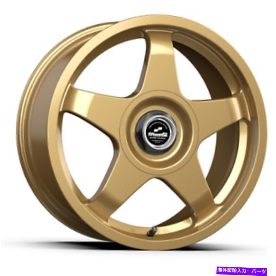 ホイール　４本セット 18x8.5 Fifteen52 Chicane Glossゴールドホイール5x4.5/5x100（35mm）セット4 18x8.5 Fifteen52 Chicane Gloss Gold Wheels 5x4.5/5x100 (35mm) Set of 4【並行輸入品】