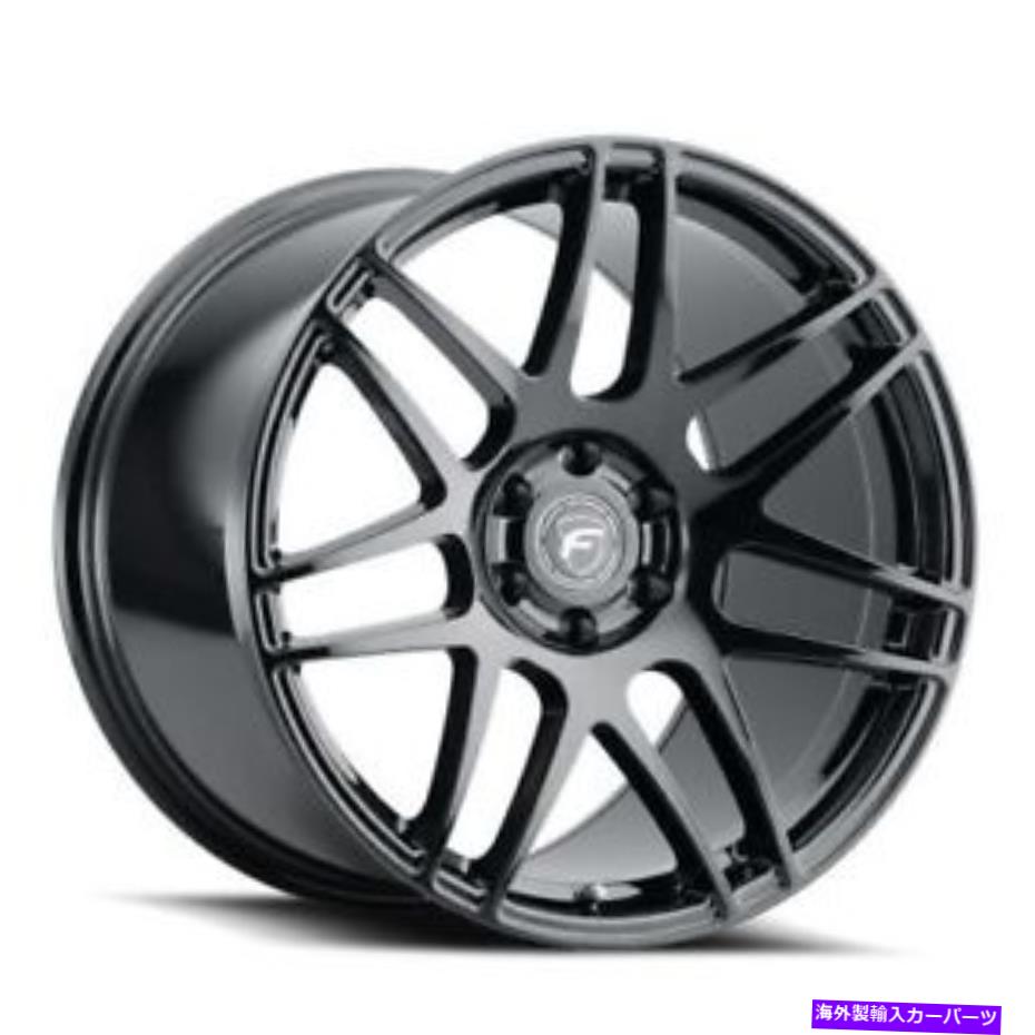 ホイール　４本セット 18x9.5 Fortestar RFシリーズF14Cサテンブラックホイール5x100（35mm）セット4 18x9.5 Forgestar RF Series F14C Satin Black Wheels 5x100 (35mm) Set of 4【並行輸入品】