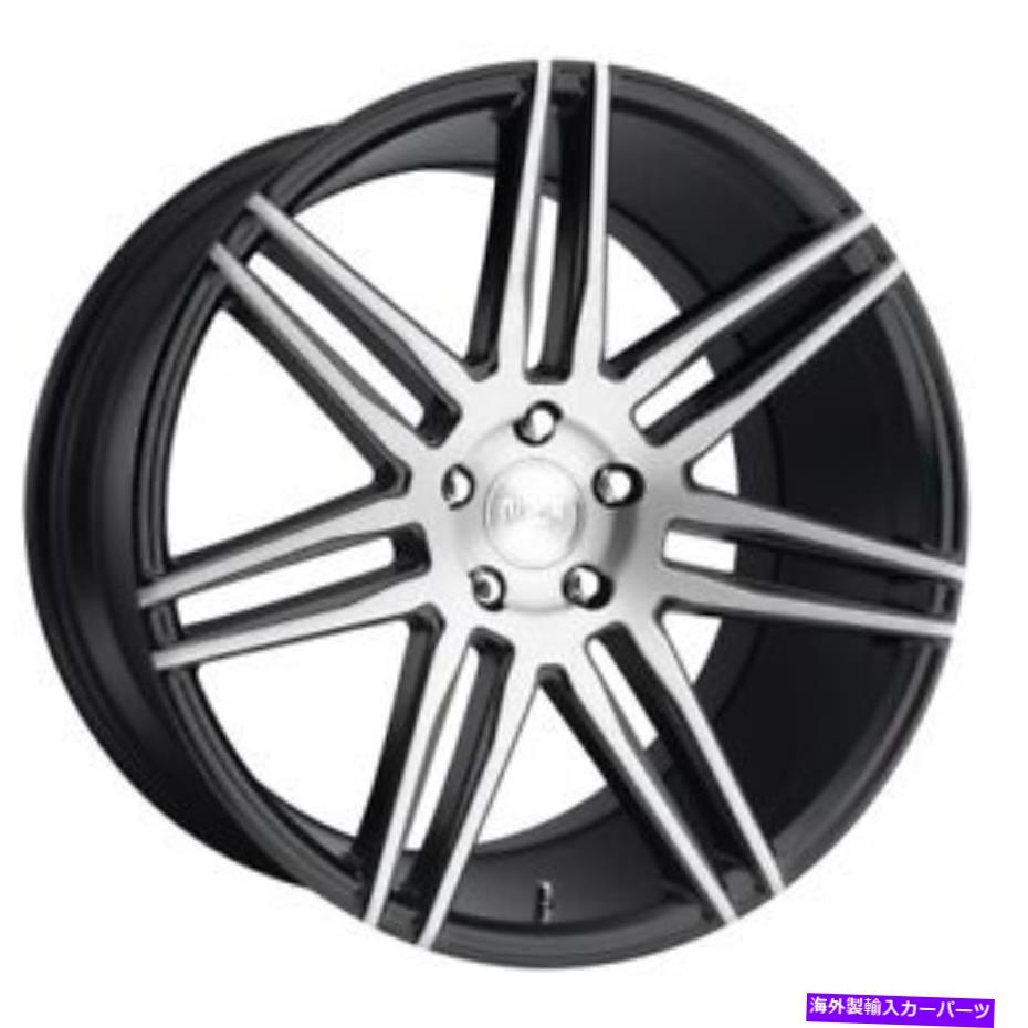 ホイール 4本セット 20x10.5 M178ニッチトレントグロスブラックブラシドホイール5x112(42mm)セット4 20x10.5 M178 Niche Trento Gloss Black Brushed Wheels 5x112 (42mm) Set of 4【並行輸入品】|Us Custom Parts Shop USDM