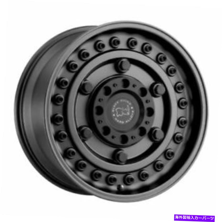 ホイール 4本セット 17x9.5ブラックサイアーモリーガンブラックホイール8x6.5(-18mm)セット4 17x9.5 Black Rhino Armory Gunblack Wheels 8x6.5 (-18mm) Set of 4【並行輸入品】|Us Custom Parts Shop USDM