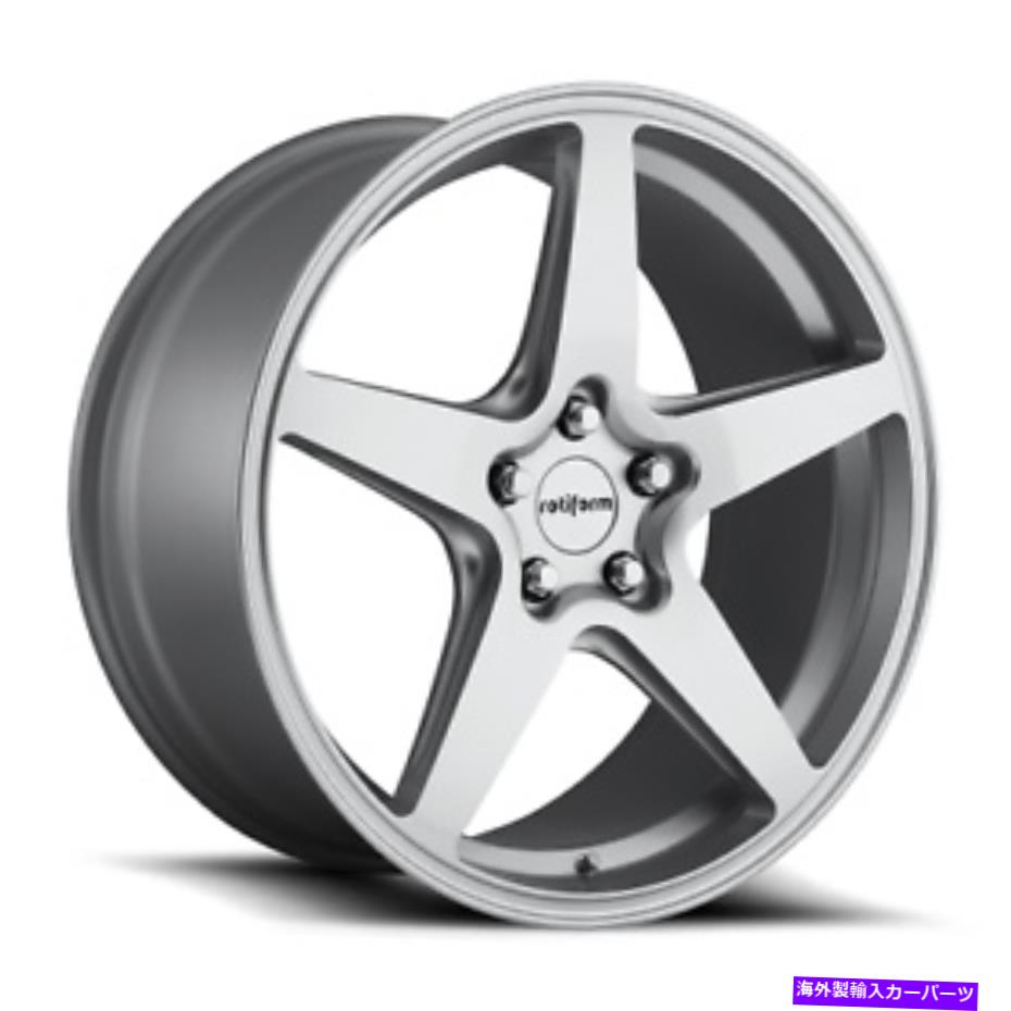 ホイール　４本セット 19x9.5 R147 Rotiform wgr Gloss Silverホイール5x120（40mm）セット4のセット 19x9.5 R147 Rotiform WGR Gloss Silver Wheels 5x120 (40mm) Set of 4【並行輸入品】｜Us Custom Parts Shop USDM