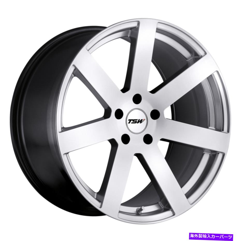 ホイール　４本セット 18x9.5 TSW Bardo Hyper Silver Wheels 5x120（45mm）セット4 18x9.5 TSW Bardo Hyper Silver Wheels 5x120 (45mm) Set of 4【並行輸入品】｜Us Custom Parts Shop USDM