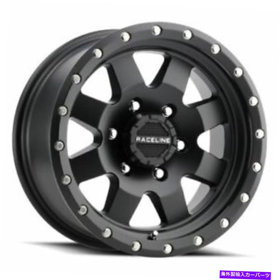 ホイール　４本セット 17x9 Raceline 935bディフェンダーブラックホイール6x5.5（-12mm）セット4 17x9 Raceline 935B Defender Black Wheels 6x5.5 (-12mm) Set of 4【並行輸入品】