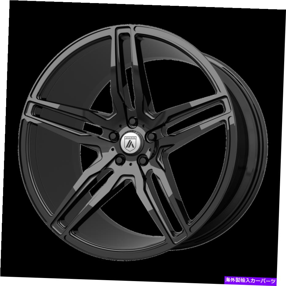 ホイール　４本セット 20x9アサンティブラックABL-12グロスブラックホイール5x120（35mm）セット4 20x9 Asanti Black ABL-12 Gloss Black Wheels 5x120 (35mm) Set of 4【並行輸入品】