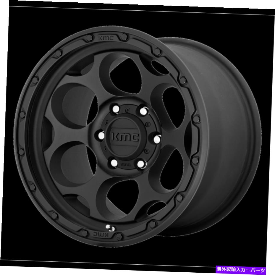 ホイール　４本セット 17x8.5 kmc km541ダーティハリーテクスチャブラックホイール6x135（18mm）セット4 17x8.5 KMC KM541 Dirty Harry Textured Black Wheels 6x135 (18mm) Set of 4【並行輸入品】