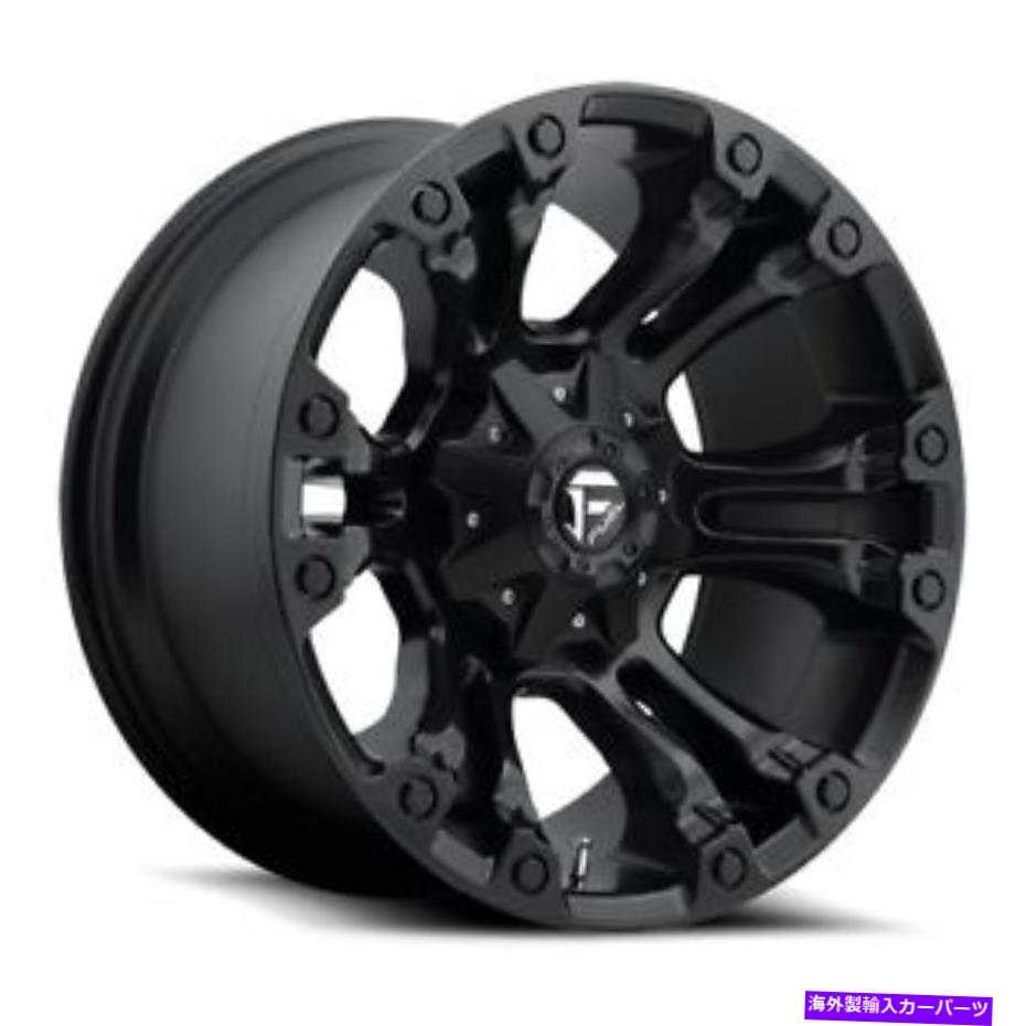 ホイール　４本セット 17x10 d560燃料蒸気マットブラックホイール5x4.5/5x5（-18mm）セット4 17x10 D560 Fuel Vapor Matte Black Wheels 5x4.5/5x5 (-18mm) Set of 4【並行輸入品】