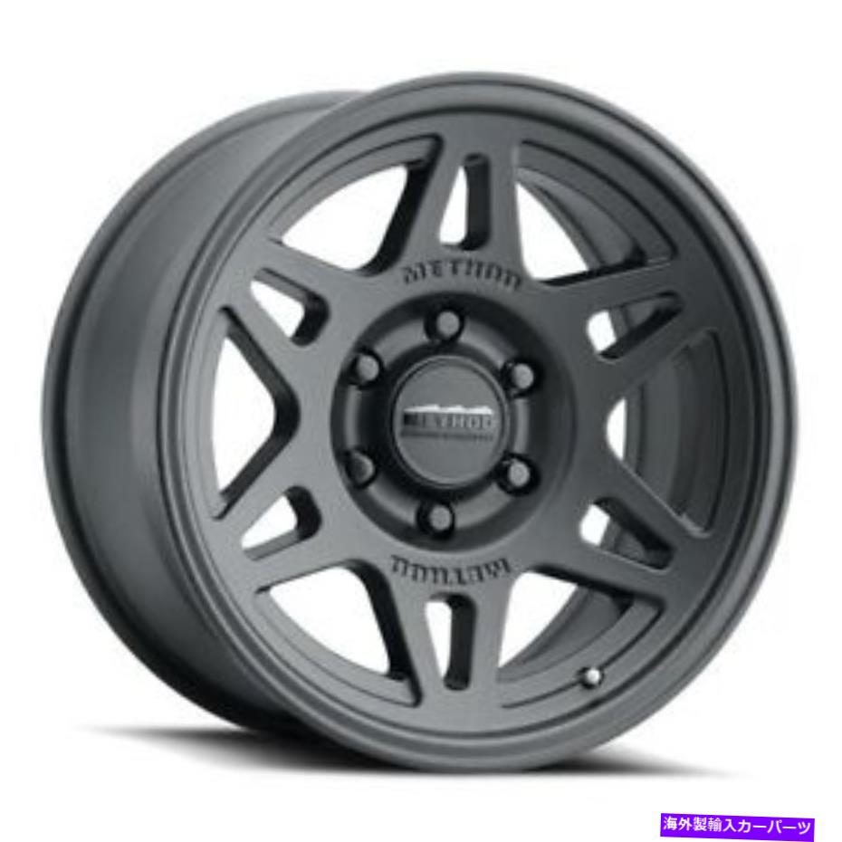 ホイール 4本セット 17x8.5メソッドレースホイールMR706ビーズグリップブラックホイール6x5.5(35mm)セット4 17x8.5 Method Race Wheels MR706 Bead Grip Black Wheels 6x5.5 (35mm) Set of 4【並行輸入品】|Us Custom Parts Shop USDM