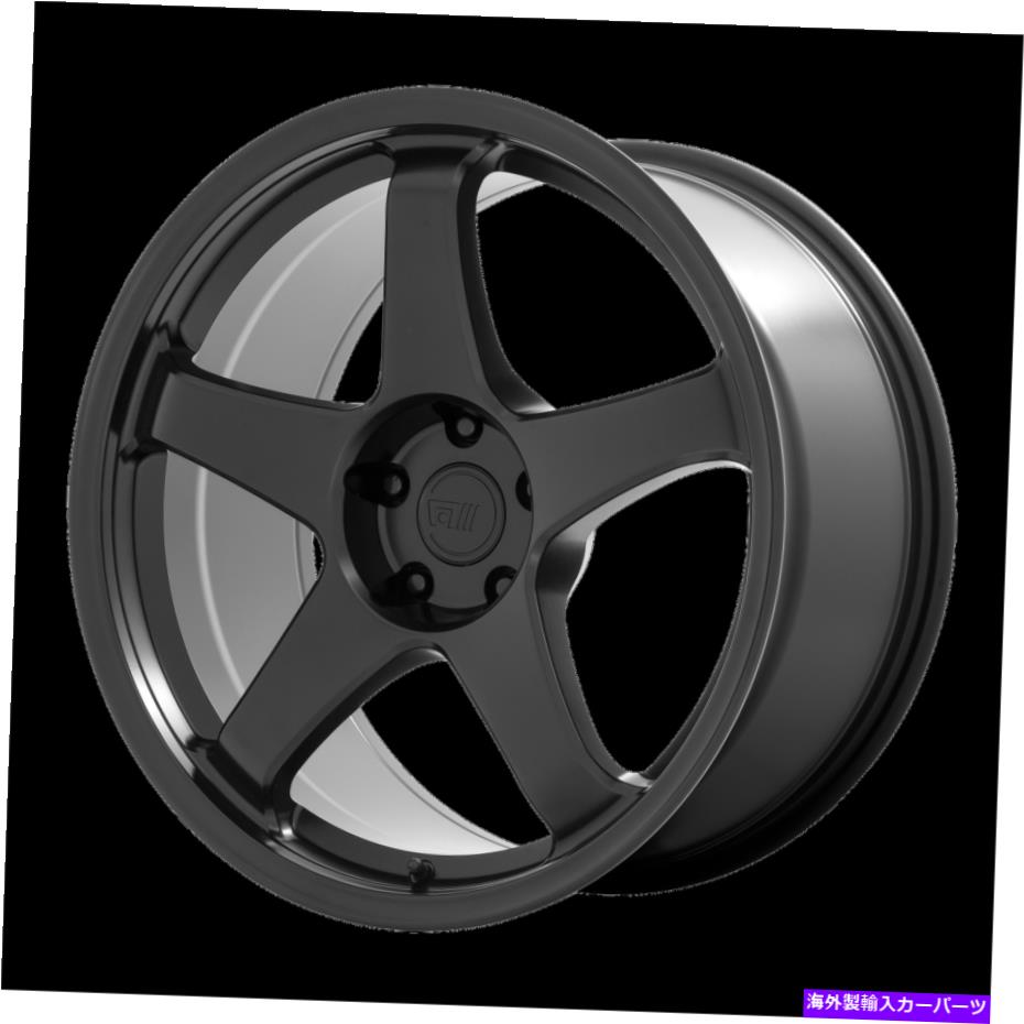 ホイール　４本セット 18x9.5 motegi mr151 cs5サテンブラックホイール5x4.5（40mm）セット4 18x9.5 Motegi MR151 CS5 Satin Black Wheel 5x4.5 (40mm) Set of 4【並行輸入品】