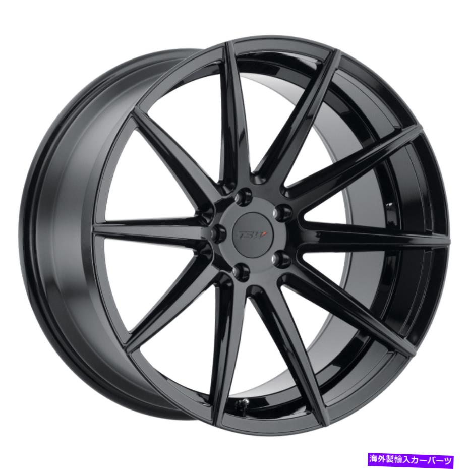 ホイール　４本セット 18x8.5 TSW Clypse Gloss BlackWheels 5x4.5（40mm）セット4 18x8.5 TSW Clypse Gloss Black Wheels 5x4.5 (40mm) Set of 4【並行輸入品】｜Us Custom Parts Shop USDM