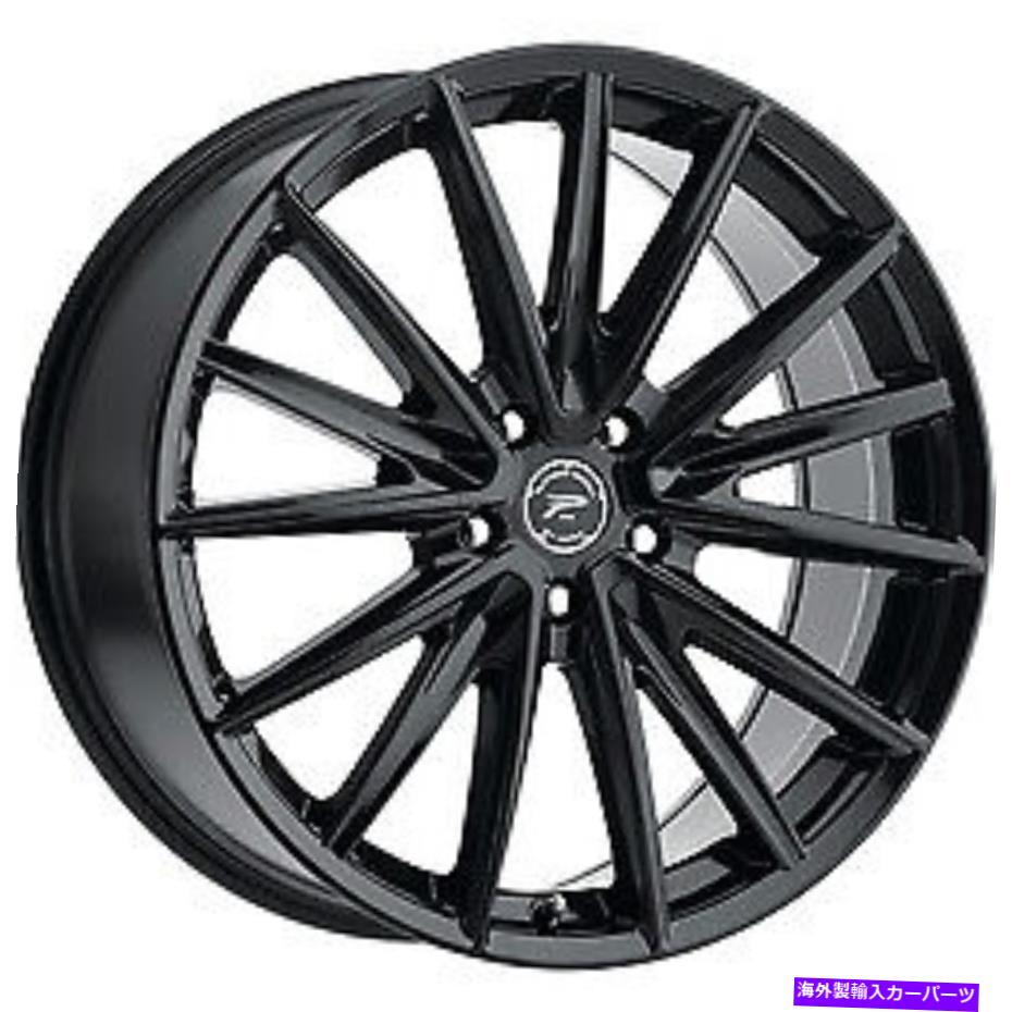 ホイール　４本セット 20x8.5 Platinum 461bk出エジプト記してグロスブラックホイール5x120（40mm）セット4 20x8.5 Platinum 461BK Exodus Gloss Black Wheels 5x120 (40mm) Set of 4【並行輸入品】