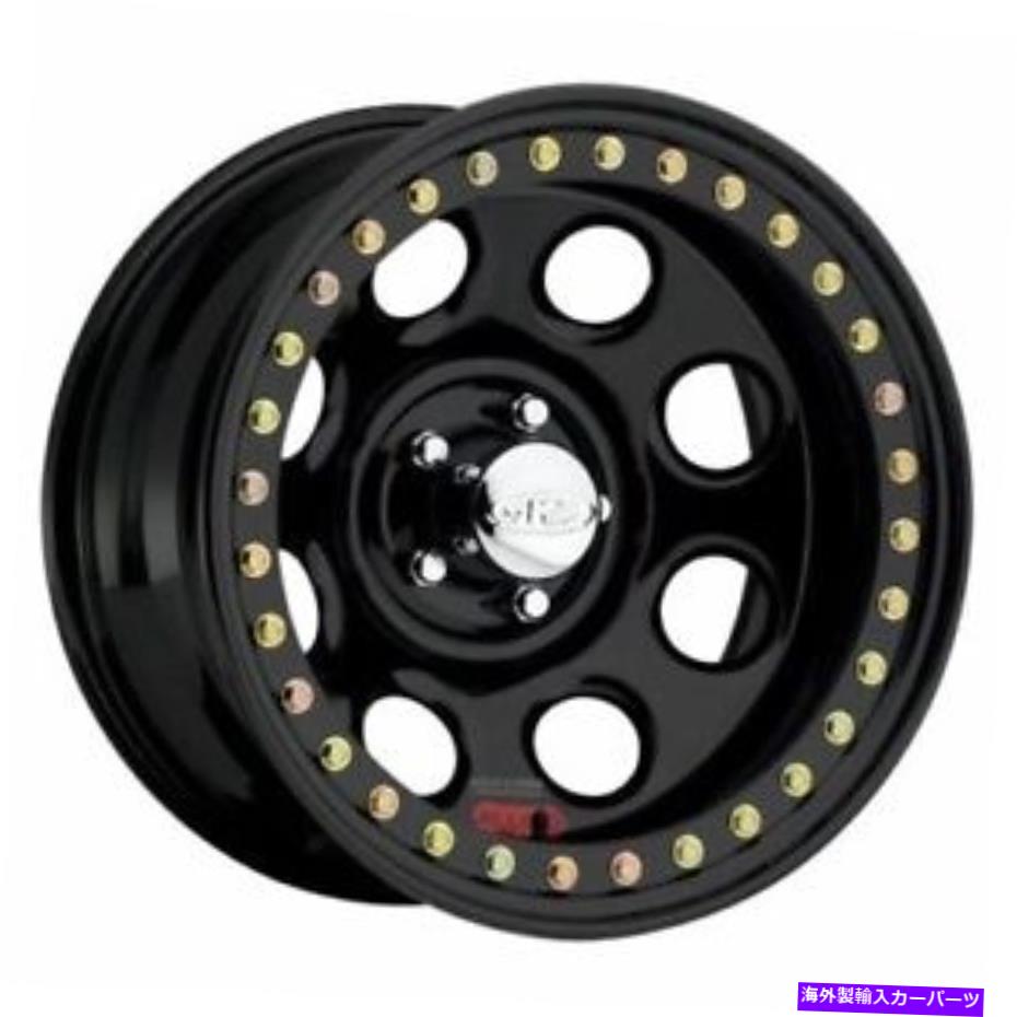 ホイール　４本セット 15x10 Raceline RT81 Rock 8ビードロックブラックスチールホイール6x5.5（-44mm）セット4 15x10 Raceline RT81 Rock 8 Beadlock Black Steel Wheels 6x5.5 (-44mm) Set of 4【並行輸入品】