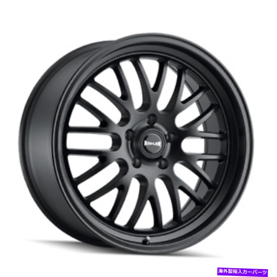 ホイール 4本セット 20x9リドラー607マットブラックホイール5x115(18mm)セット4 20x9 RIDLER 607 Matte Black Wheels 5x115 (18mm) Set of 4【並行輸入品】|Us Custom Parts Shop USDM
