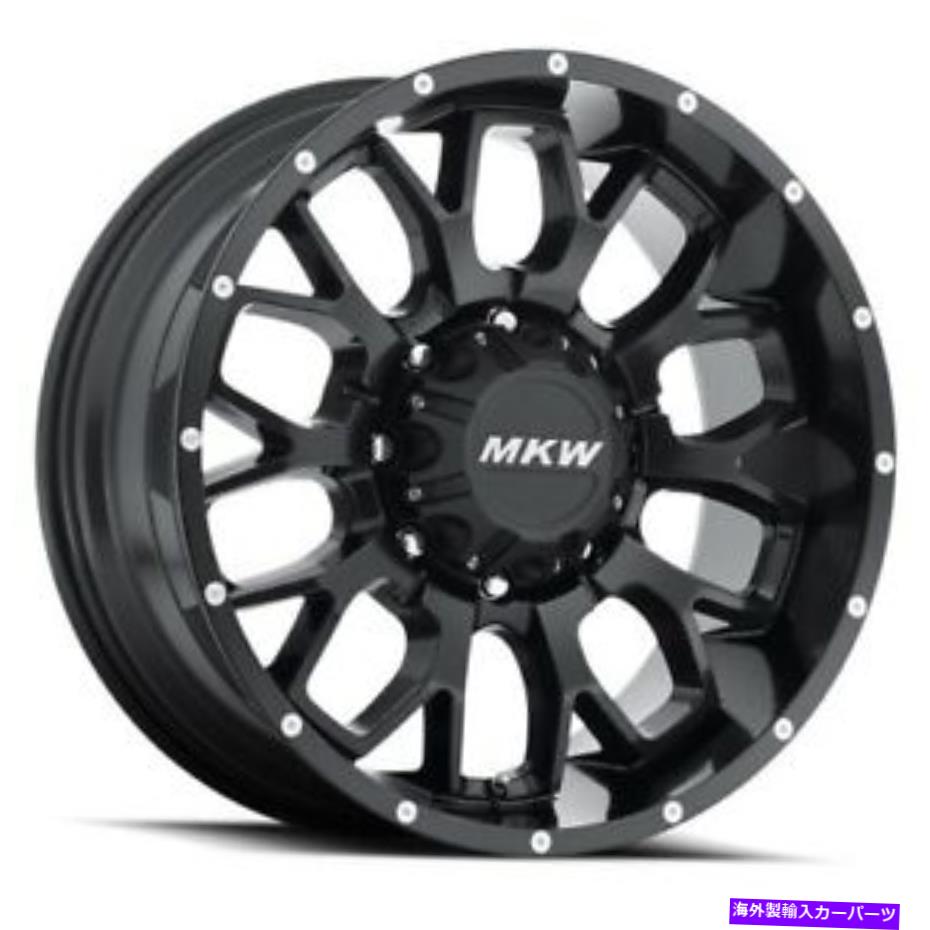 ホイール　４本セット 20x9 mkwオフロードM95サテンブラックホイール8x180（10mm）セット4 20x9 MKW Offroad M95 Satin Black Wheels 8x180 (10mm) Set of 4【並行輸入品】 301,455円