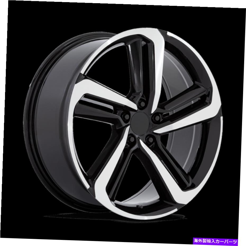 ホイール　４本セット 18x8パフォーマンスレプリカPR216グロスブラックホイール5x4.5（45mm）セット4 18x8 Performance Replicas PR216 Gloss Black Wheels 5x4.5 (45mm) Set of 4【並行輸入品】