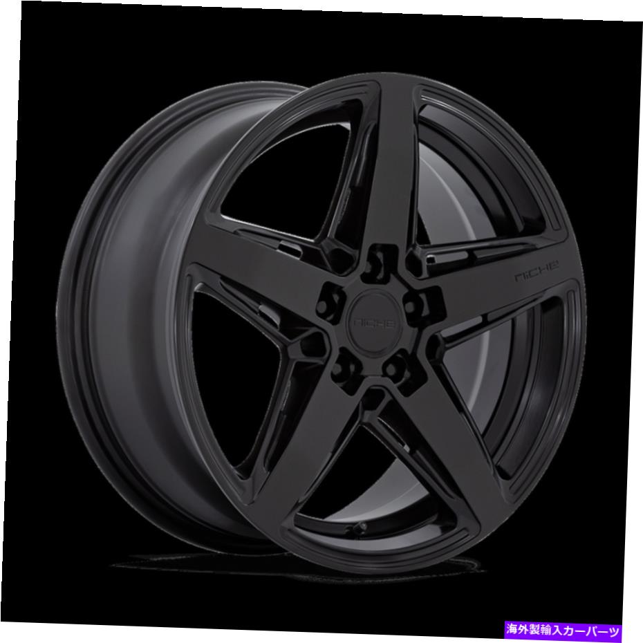 ホイール 4本セット 18x8ニッチM269テラモマットブラックホイール5x120(40mm)セット4 18x8 Niche M269 Teramo Matte Black Wheels 5x120 (40mm) Set of 4【並行輸入品】|Us Custom Parts Shop USDM