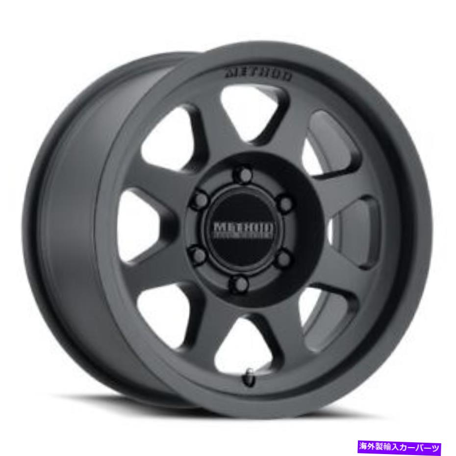 ホイール 4本セット 17x8.5メソッドMR701マットブラックホイール6x135(0mm)セット4 17x8.5 Method MR701 Matte Black Wheels 6x135 (0mm) Set of 4【並行輸入品】|Us Custom Parts Shop USDM