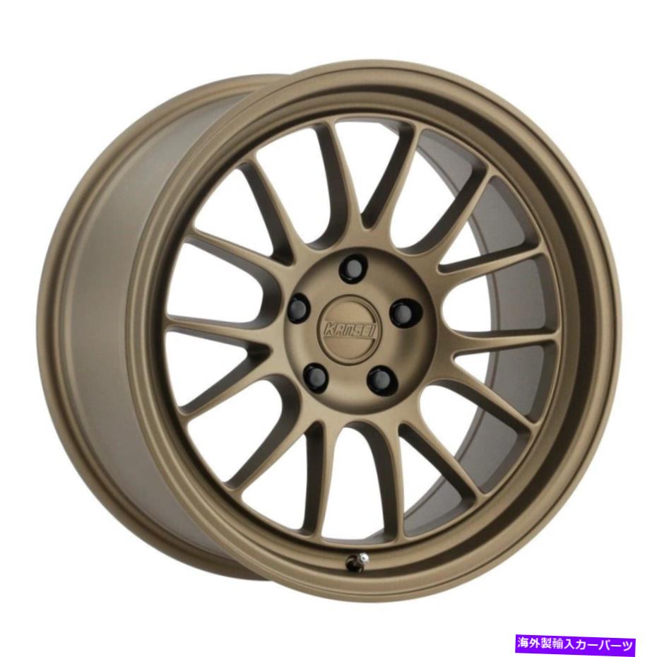 ホイール　４本セット 18x9 kansei k13b corsaブロンズホイール5x120（35mm）セット4 18x9 Kansei K13B Corsa Bronze Wheels 5x120 (35mm) Set of 4【並行輸入品】