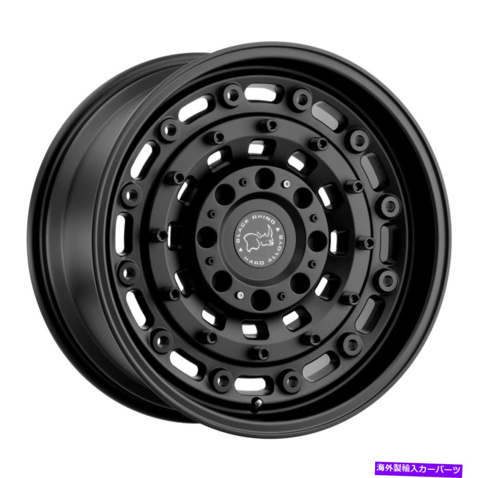 ホイール 4本セット 17x9.5ブラックサイのアーセナルテクスチャマットブラックホイール8x180(-18mm)セット4 17x9.5 Black Rhino Arsenal Textured Matte Black Wheels 8x180 (-18mm) Set of 4【並行輸入品】|Us Custom Parts Shop USDM