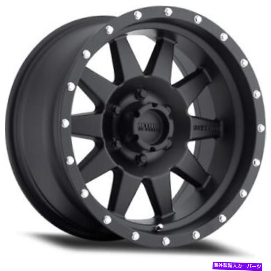 ホイール　４本セット 17x8.5メソッドMR301標準マットブラックホイール5x5.5（0mm）セット4のセット 17x8.5 Method MR301 Standard Matte Black Wheels 5x5.5 (0mm) Set of 4【並行輸入品】