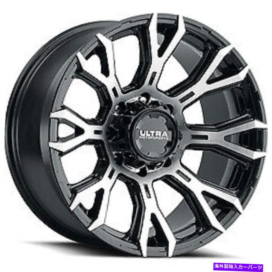 ホイール　４本セット 17x9ウルトラ123Uスコーピオングロスブラックホイール5x5（12mm）セット4のセット 17x9 Ultra 123U Scorpion Gloss Black Wheels 5x5 (12mm) Set of 4【並行輸入品】