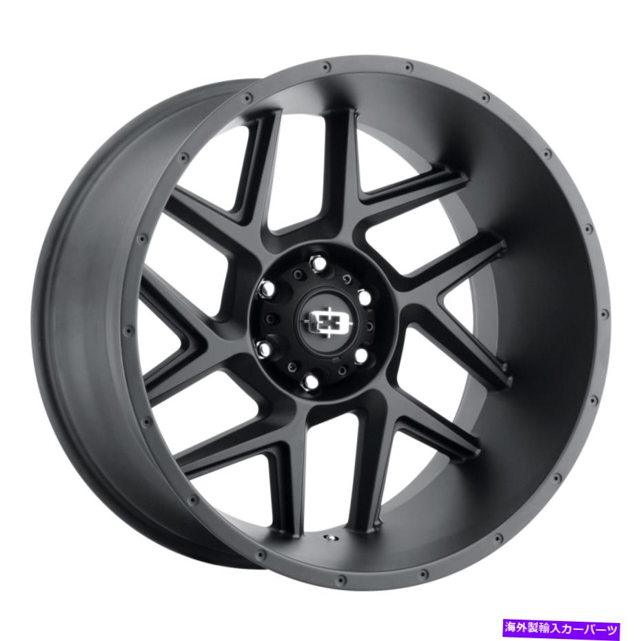 ホイール　４本セット 20x10ビジョン360シルバーサテンブラックホイール5x5（-25mm）セット4 20x10 Vision 360 Silver Satin Black Wheels 5x5 (-25mm) Set of 4【並行輸入品】