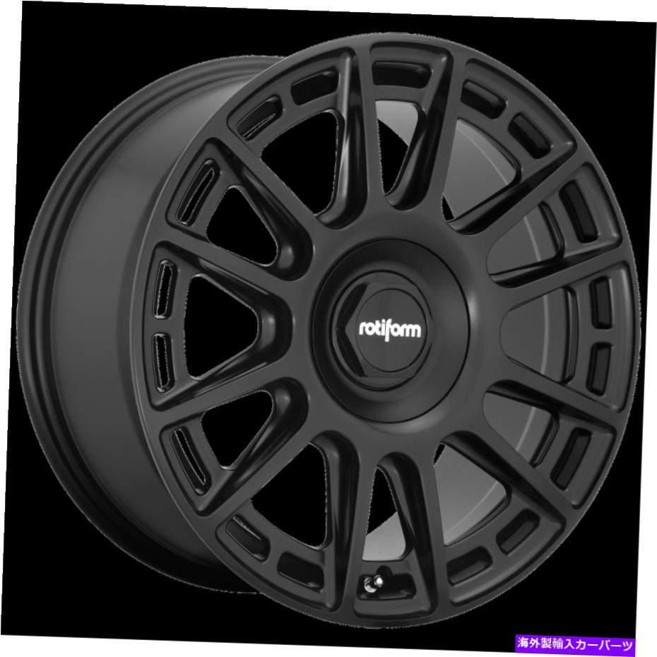 ホイール　４本セット 19x8.5 Rotiform R159 OZRマットブラックホイール5x100/5x112（45mm）セット4 19x8.5 Rotiform R159 OZR Matte Black Wheels 5x100/5x112 (45mm) Set of 4【並行輸入品】