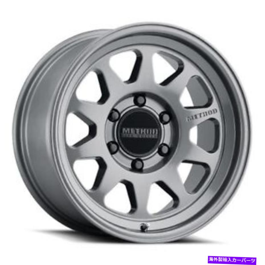 ホイール　４本セット 17x8メソッドMR316グロスチタンホイール6x5.5（25mm）セット4 17x8 Method MR316 Gloss Titanium Wheels 6x5.5 (25mm) Set of 4【並行輸入品】