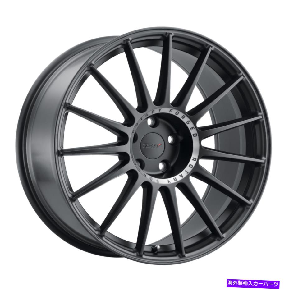 ホイール 4本セット 18x9.5 TSWパドックセミグロスブラックw/マッハリングホイール5x120(39mm)セット4 18x9.5 TSW Paddock Semi Gloss Black W/Mach Ring Wheels 5x120 (39mm) Set of 4【並行輸入品】|Us Custom Parts Shop USDM