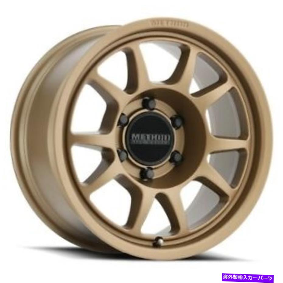 ホイール 4本セット 17x8.5メソッドMR702ブロンズホイール5x5(0mm)セット4のセット 17x8.5 Method MR702 Bronze Wheels 5x5 (0mm) Set of 4【並行輸入品】|Us Custom Parts Shop USDM