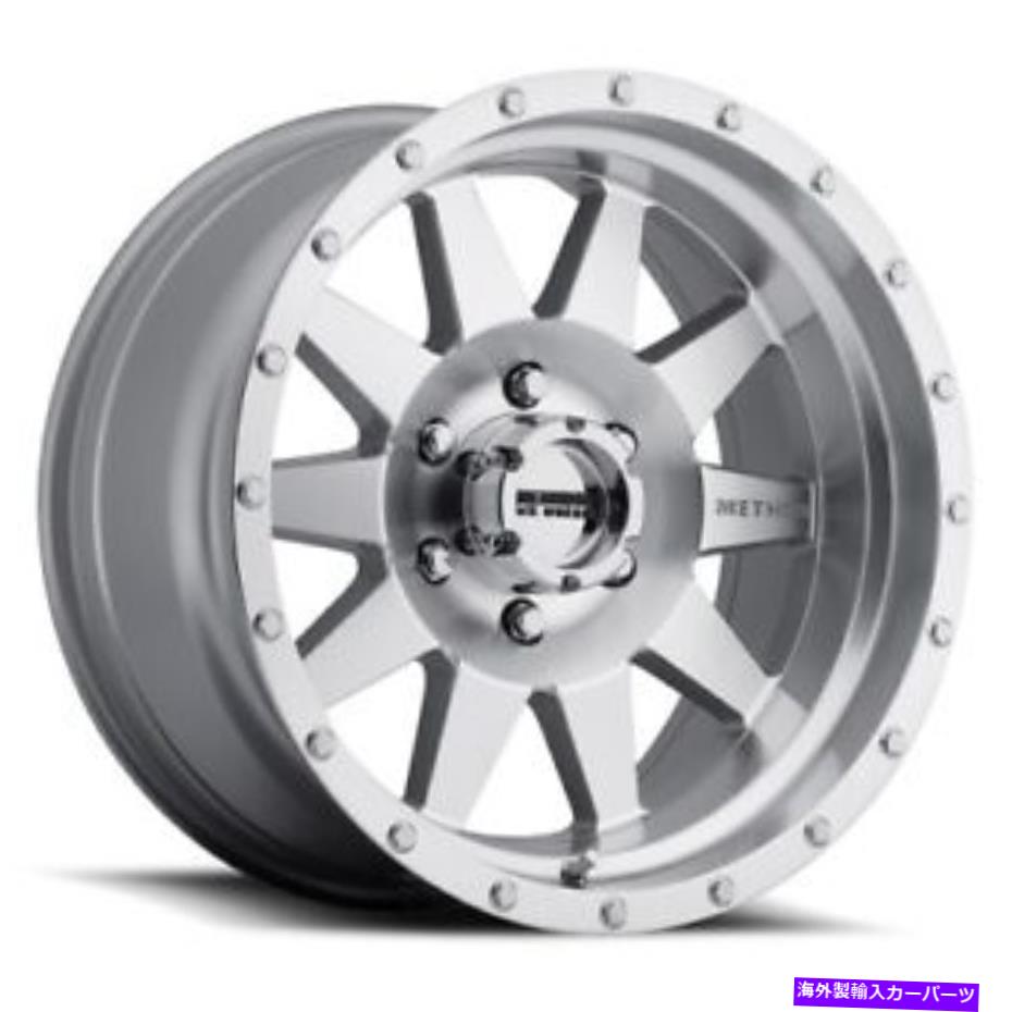 ホイール　４本セット 17x9メソッドMR301標準機械加工/クリアコートホイール5x5（-12mm）セット4 17x9 Method MR301 Standard Machined/Clear Coat Wheels 5x5 (-12mm) Set of 4【並行輸入品】