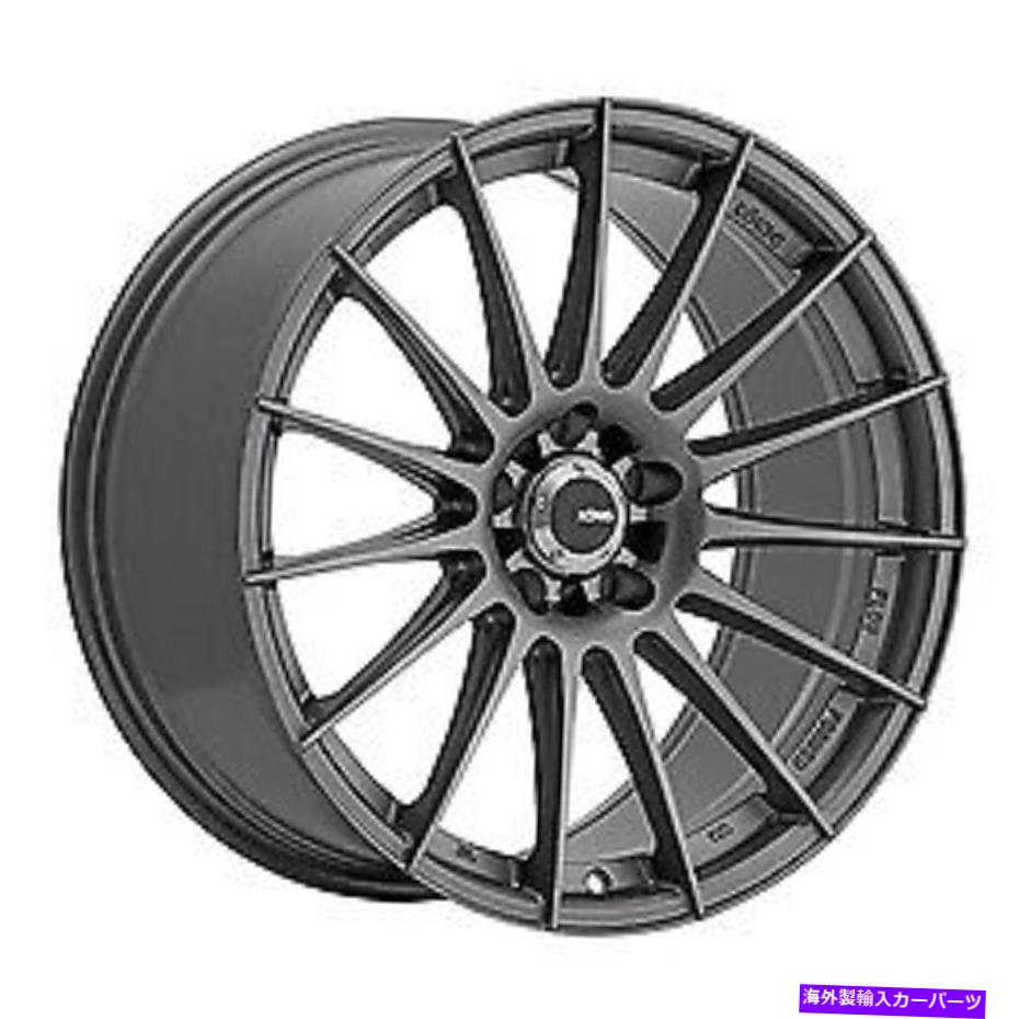 ホイール　４本セット 18x8 konig 48mg rennformマットグレーホイール5x4.5（45mm）セット4 18x8 Konig 48MG Rennform Matte Grey Wheels 5x4.5 (45mm) Set of 4【並行輸入品】