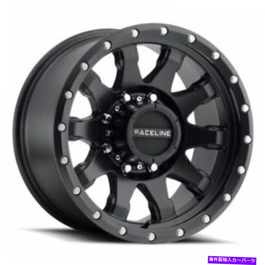 ホイール 4本セット 17x9 Raceline 934bクラッチマットブラックホイール6x5.5(-12mm)セット4 17x9 Raceline 934B Clutch Matte Black Wheels 6x5.5 (-12mm) Set of 4【並行輸入品】|Us Custom Parts Shop USDM