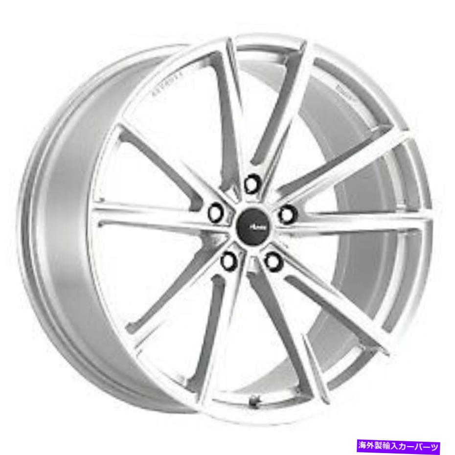 ホイール　４本セット 20x10 Advanti Racing 96s Torcere Flashシルバーホイール5x120（42mm）セット4 20x10 Advanti Racing 96S Torcere Flash Silver Wheels 5x120 (42mm) Set of 4【並行輸入品】