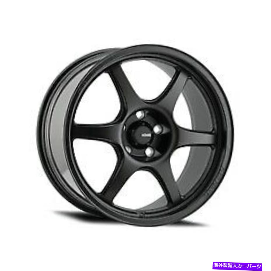 ホイール 4本セット 17x9.5 konig 106bヘキサフォームマットブラックホイール5x114.3(38mm)セット4 17x9.5 Konig 106B Hexaform Matte Black Wheels 5x114.3 (38mm) Set of 4【並行輸入品】|Us Custom Parts Shop USDM