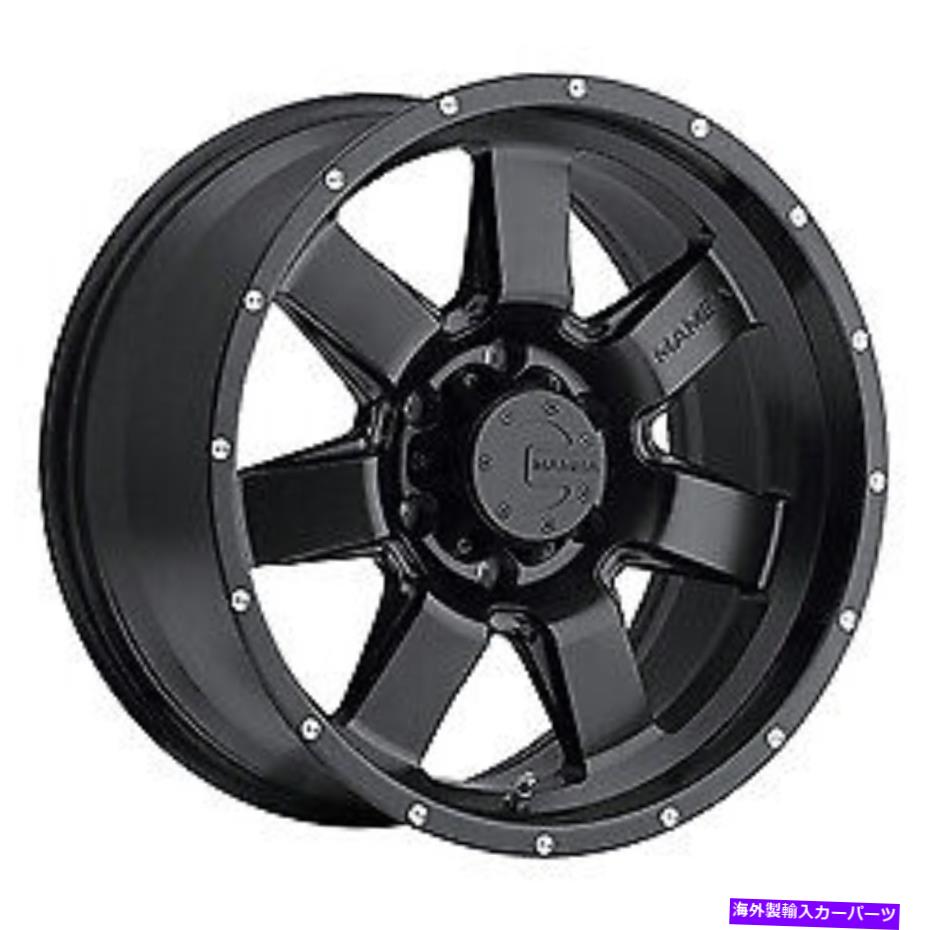 ホイール　４本セット 18x9 Mamba 586b M14マットブラックホイール6x135（25mm）セット4 18x9 Mamba 586B M14 Matte Black Wheels 6x135 (25mm) Set of 4【並行輸入品】