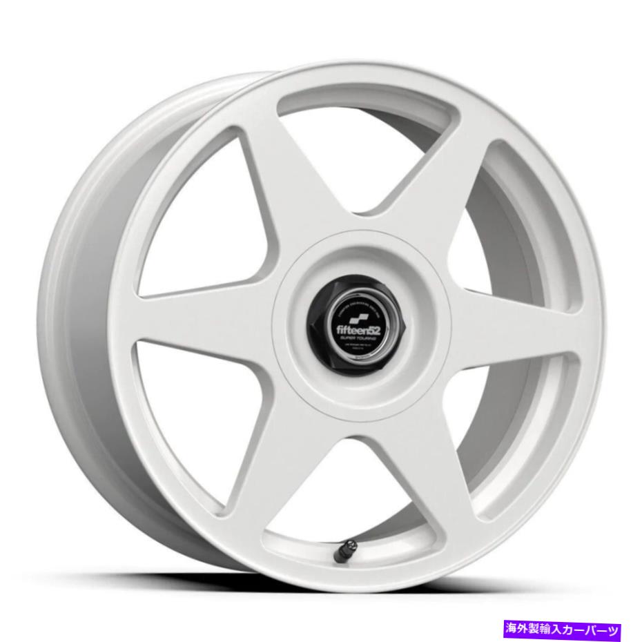 ホイール　４本セット 18x8.5 Fifteen52ターマックエボラリーホワイトホイール5x100/5x4.5（35mm）セット4 18x8.5 Fifteen52 Tarmac Evo Rally White Wheel 5x100/5x4.5 (35mm) Set of 4【並行輸入品】