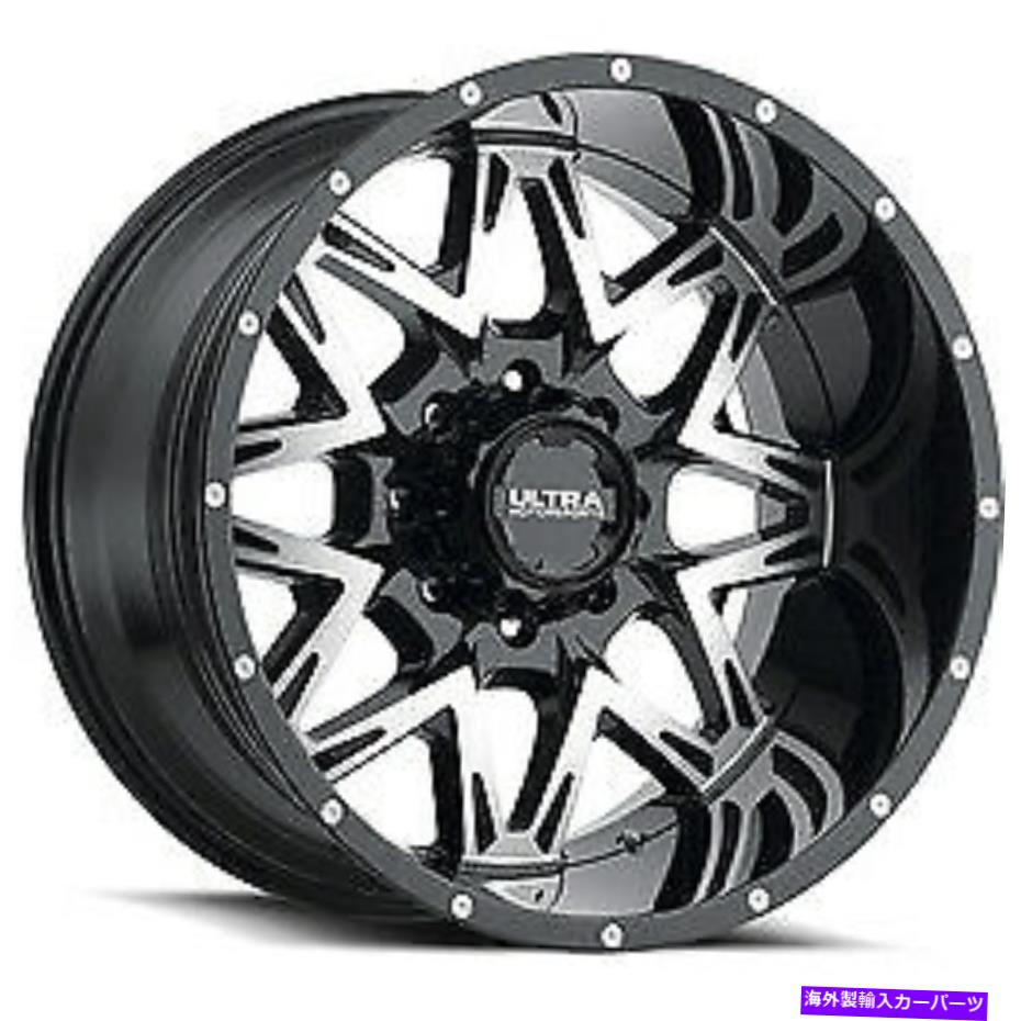 ホイール　４本セット 20x9ウルトラ254Uカーニボアグロスブラックホイール6x135（18mm）セット4 20x9 Ultra 254U Carnivore Gloss Black Wheels 6x135 (18mm) Set of 4【並行輸入品】